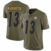 Nike Steelers 13 James Washington Olive Salute To Service Limited Jersey Dzhi,baseball caps,new era cap wholesale,wholesale hats